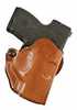 DESANTIS Mini Scabbard Holster RH OWB Leather Kimber Micro Tn